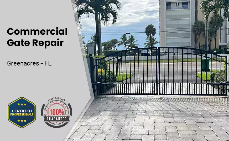 Commercial Gate Repair Greenacres - FL 