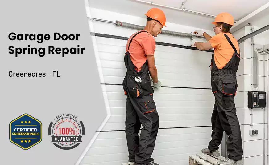 Garage Door Spring Repair Greenacres - FL 