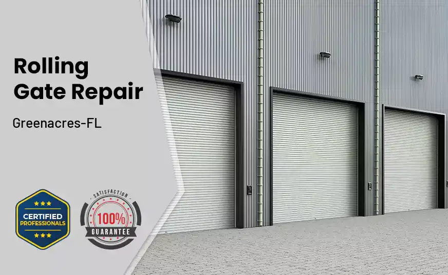 Rolling Gate Repair Greenacres-FL