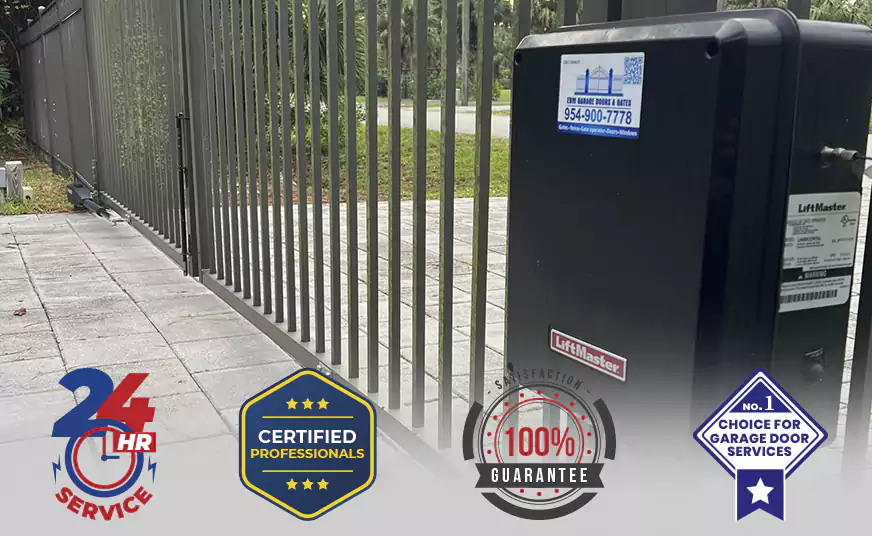 Swing Gate Opener Repair in Greenacres, FL